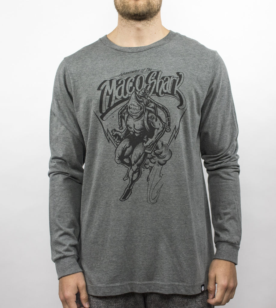 Jetpack Man L/S Tee